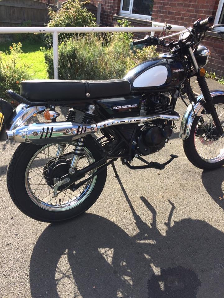 sinnis scrambler for sale